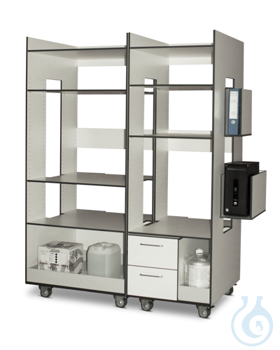 FLEX-Tower HPLC-Rack Typ 626 B/T/H 626x800x1950 mm